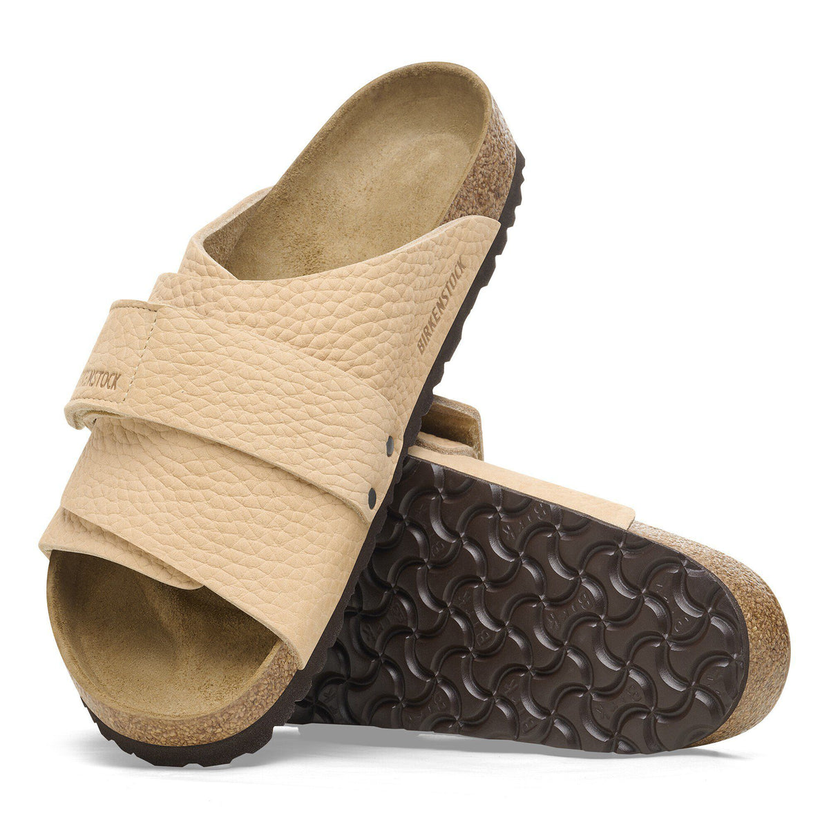 Kyoto Nubuck Leather in Color Desert Buck New Beige | Birkenstock