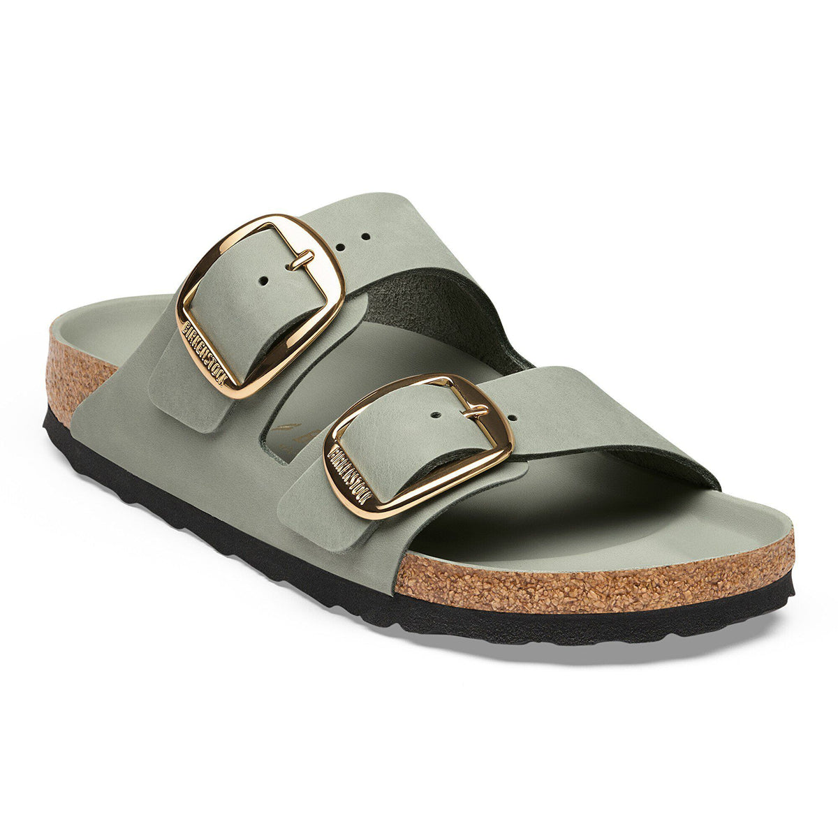 Arizona Big Buckle Oiled Leather in Color Pure Sage | Birkenstock