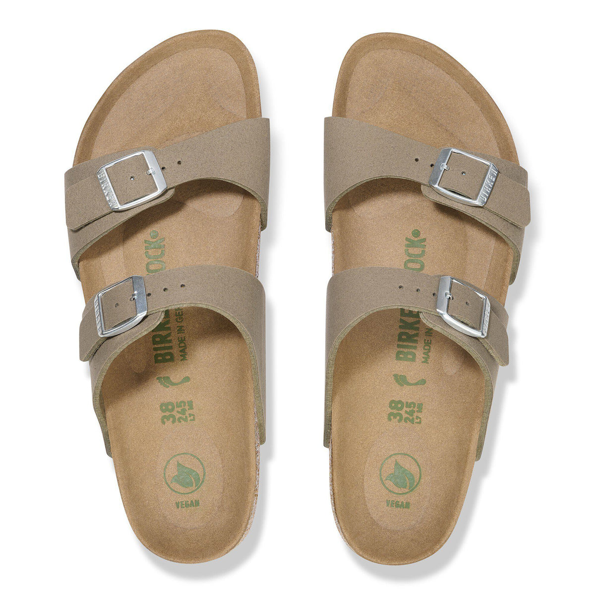Sydney Vegan Synthetics in Color Vegan Gray Taupe | Birkenstock