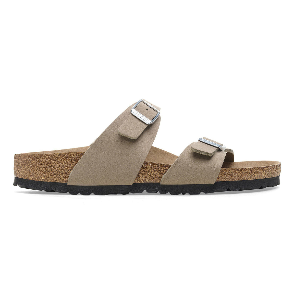 Sydney Vegan Synthetics in Color Vegan Gray Taupe | Birkenstock