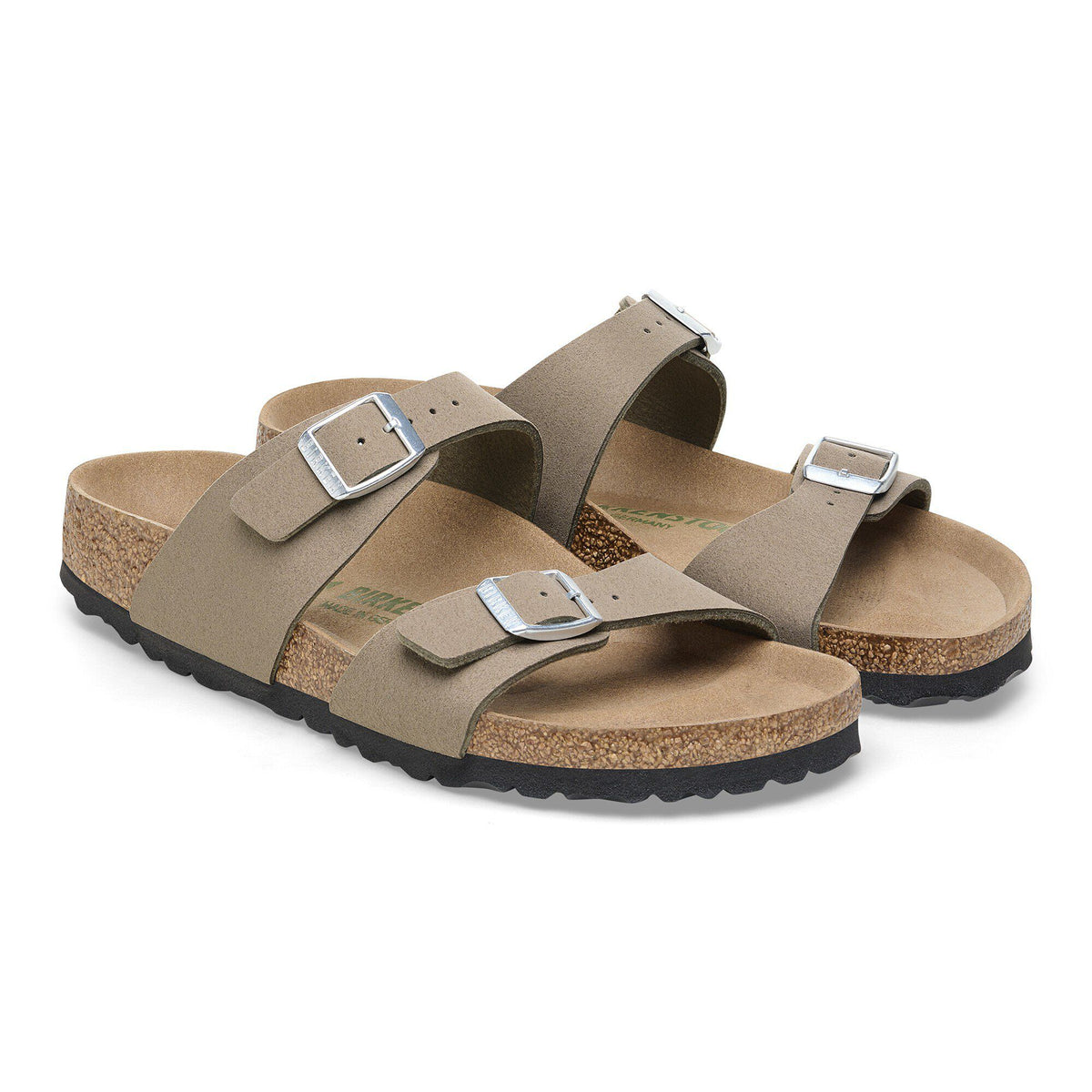 Sydney Vegan Synthetics in Color Vegan Gray Taupe | Birkenstock