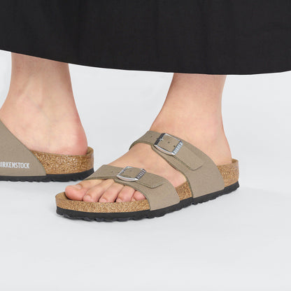 Sydney Vegan Synthetics in Color Vegan Gray Taupe | Birkenstock