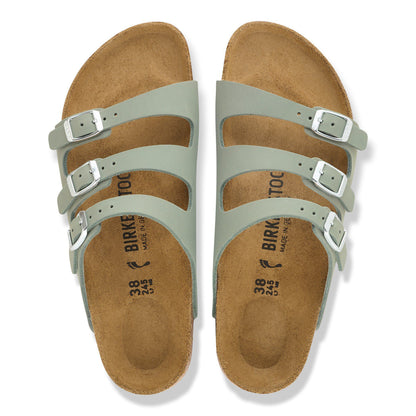 Florida  Fresh Oiled Leather in Color Pure Sage | Birkenstock