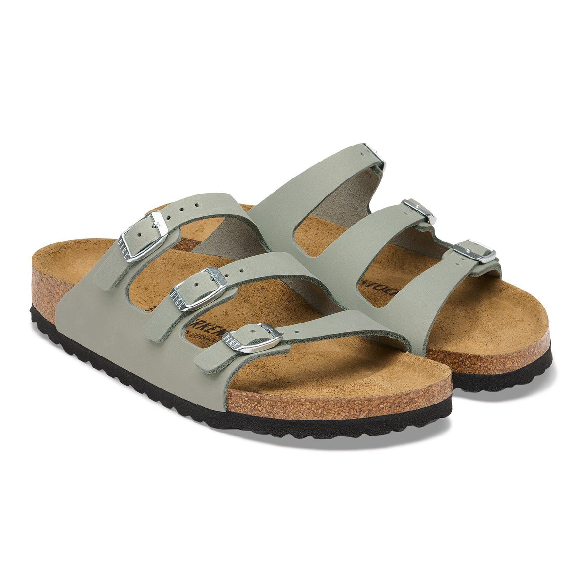 Florida  Fresh Oiled Leather in Color Pure Sage | Birkenstock