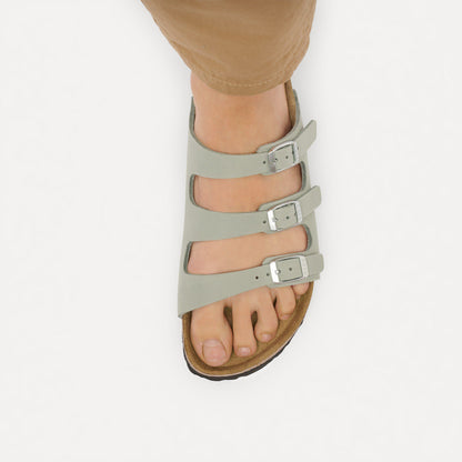 Florida  Fresh Oiled Leather in Color Pure Sage | Birkenstock