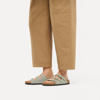 Florida  Fresh Oiled Leather in Color Pure Sage | Birkenstock