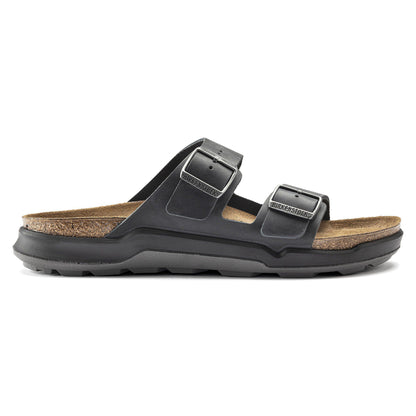 Arizona Crosstown Men Oiled Leather in Color Black | Birkenstock