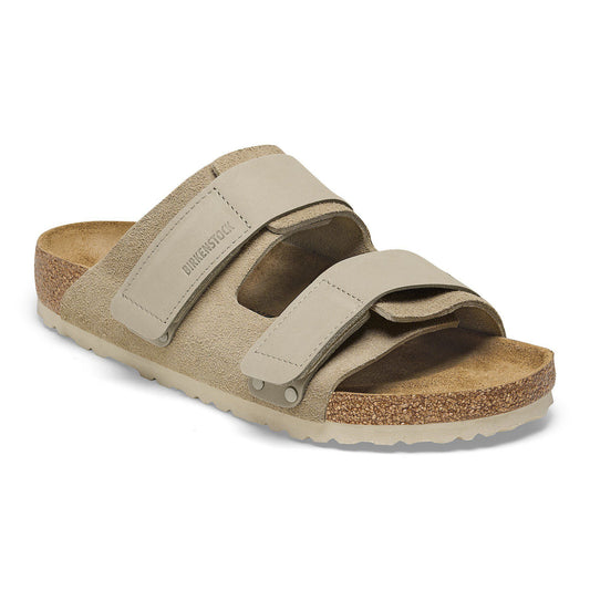 Uji Nubuck-Suede Leather in Color Taupe | Birkenstock