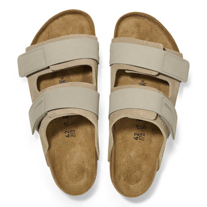 Uji Nubuck-Suede Leather in Color Taupe | Birkenstock