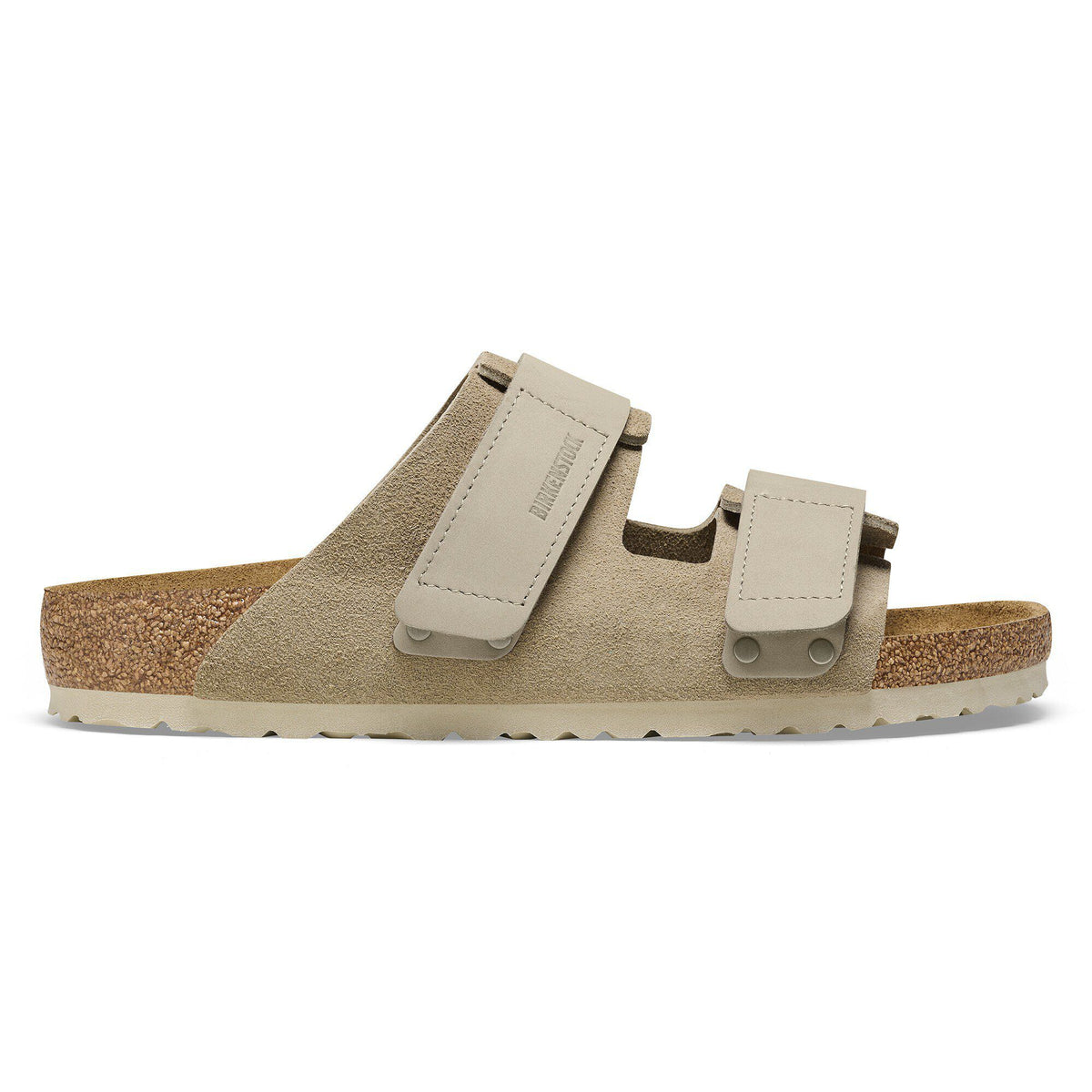 Uji Nubuck-Suede Leather in Color Taupe | Birkenstock