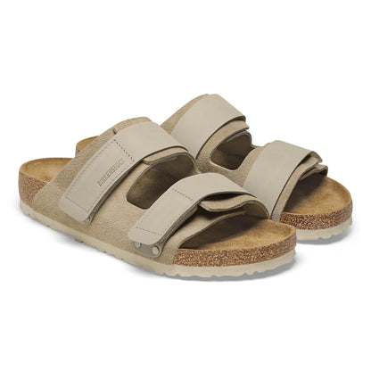 Uji Nubuck-Suede Leather in Color Taupe | Birkenstock