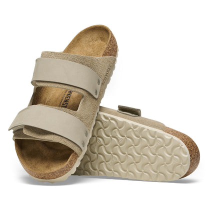 Uji Nubuck-Suede Leather in Color Taupe | Birkenstock