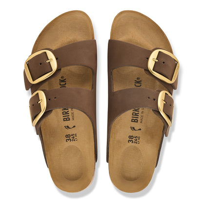Arizona Big Buckle Nubuck Leather in Color Carafe | Birkenstock