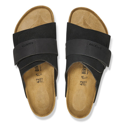Kyoto Nubuck-Suede Leather in Color Black | Birkenstock