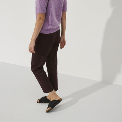 Kyoto Nubuck-Suede Leather in Color Black | Birkenstock