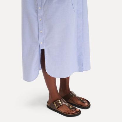 Gizeh Droplet Buckle Natural Leather Patent in Color High-Shine Carafe | Birkenstock