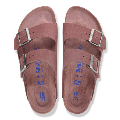 Arizona Soft Footbed Suede Leather in Color Pepper | Birkenstock