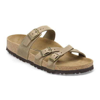 Franca Oiled Leather in Color Tobacco Brown | Birkenstock