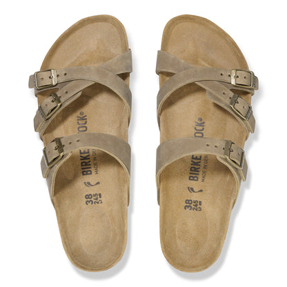 Franca Oiled Leather in Color Tobacco Brown | Birkenstock