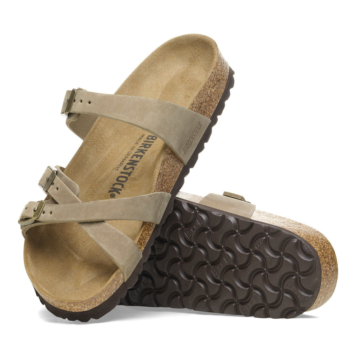 Franca Oiled Leather in Color Tobacco Brown | Birkenstock