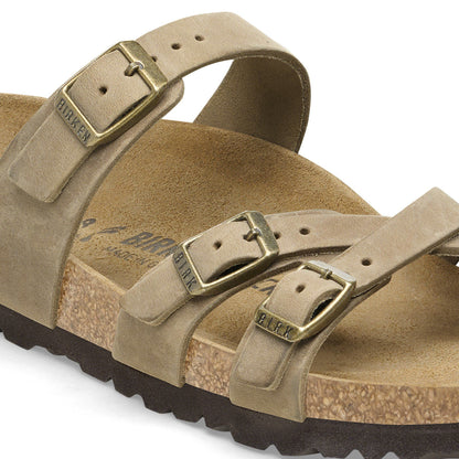 Franca Oiled Leather in Color Tobacco Brown | Birkenstock