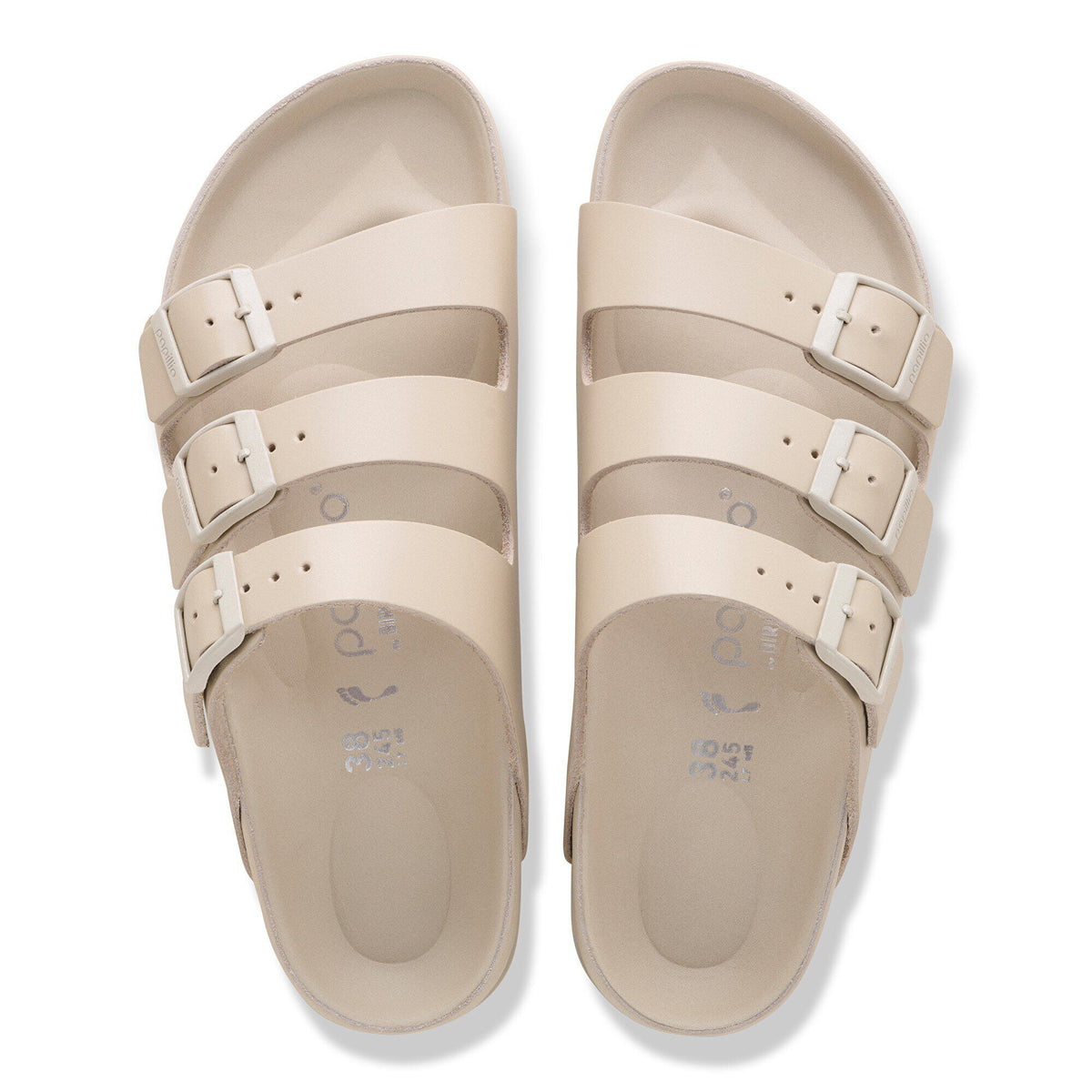 Florida Flex Platform Leather in Color Oyster | Birkenstock