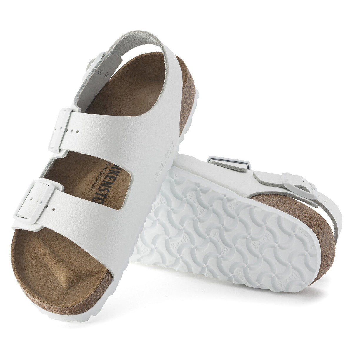 Milano Leather in Color White | Birkenstock