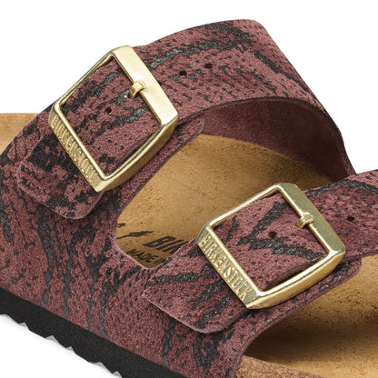 Arizona Suede Leather in Color Snake Pepper | Birkenstock