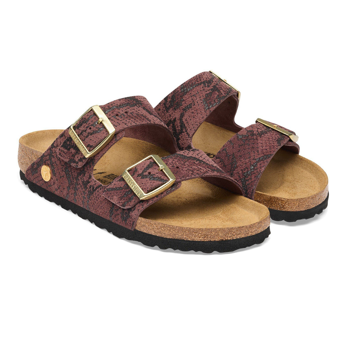 Arizona Suede Leather in Color Snake Pepper | Birkenstock