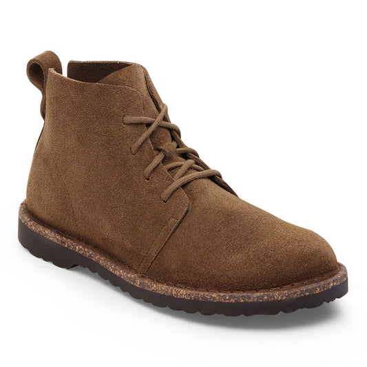 Uppsala Mid Suede Leather in Color Dark Tea | Birkenstock