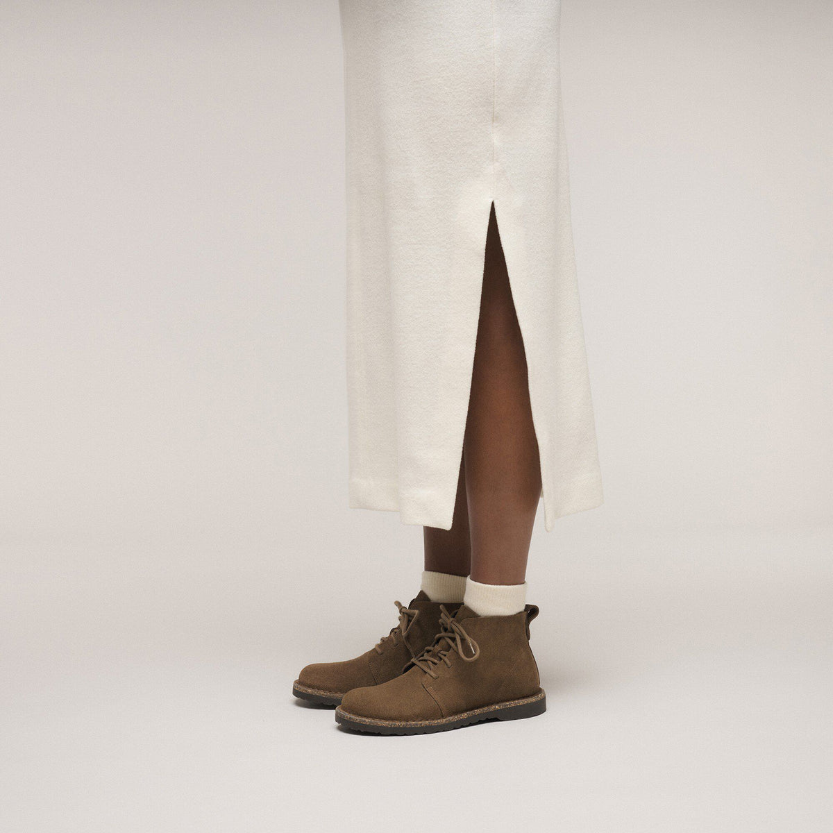 Uppsala Mid Suede Leather in Color Dark Tea | Birkenstock