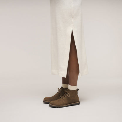 Uppsala Mid Suede Leather in Color Dark Tea | Birkenstock