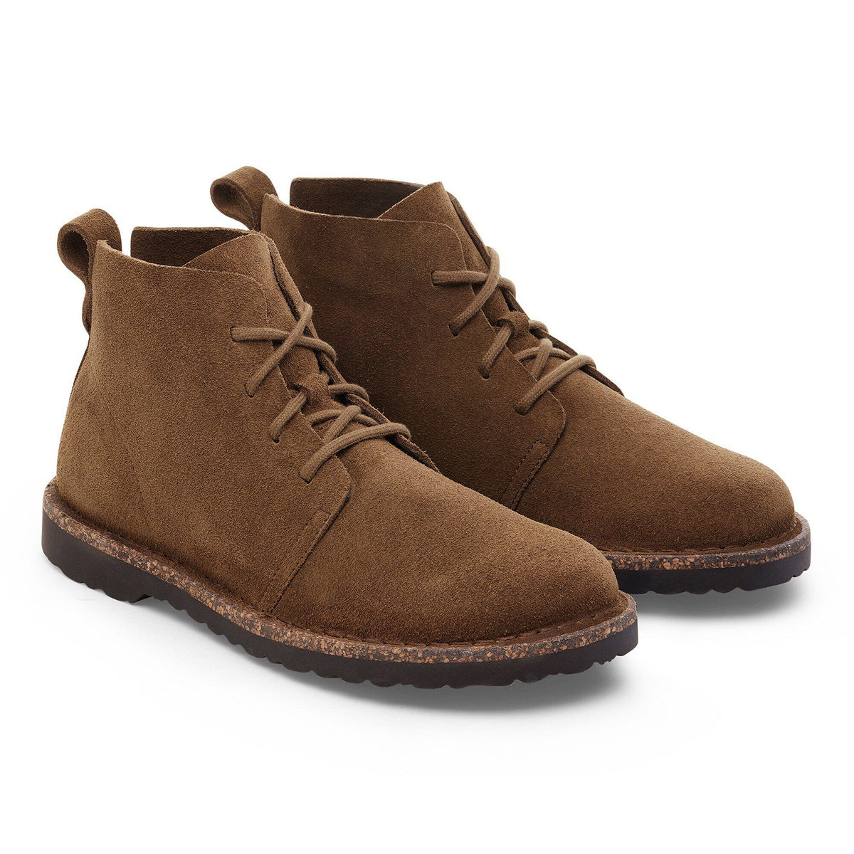 Uppsala Mid Suede Leather in Color Dark Tea | Birkenstock