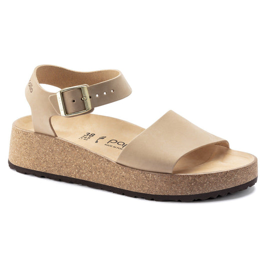 Glenda Nubuck Leather in Color Sandcastle | Birkenstock