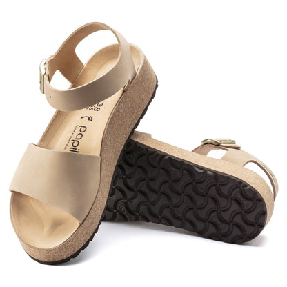 Glenda Nubuck Leather in Color Sandcastle | Birkenstock