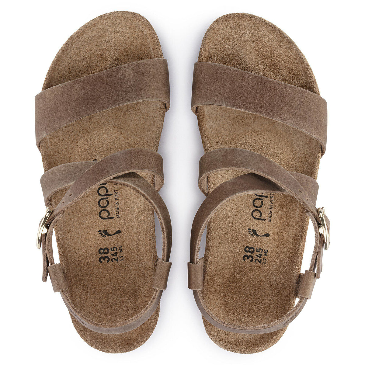 Sibyl Oiled Leather in Color Cognac | Birkenstock