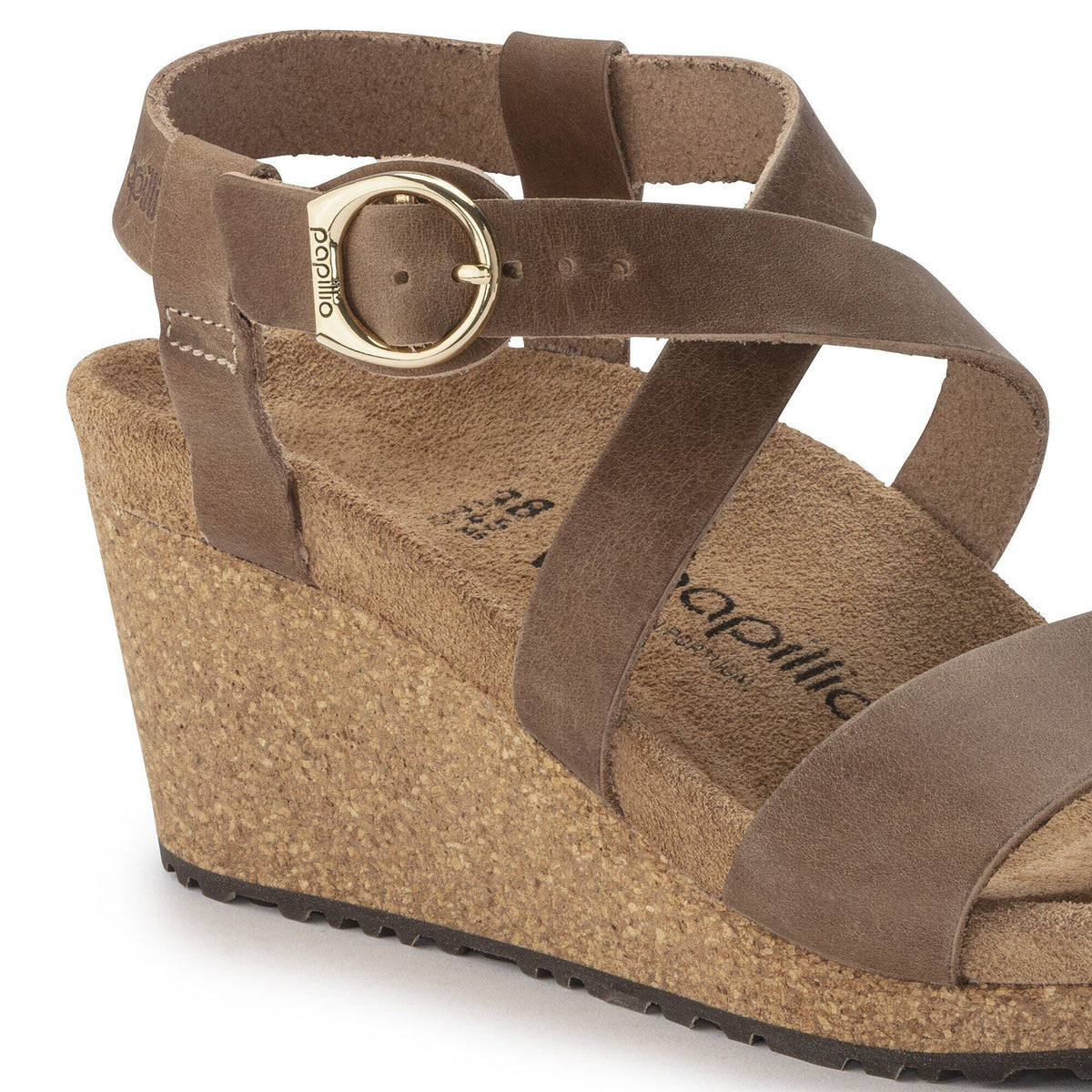Sibyl Oiled Leather in Color Cognac | Birkenstock