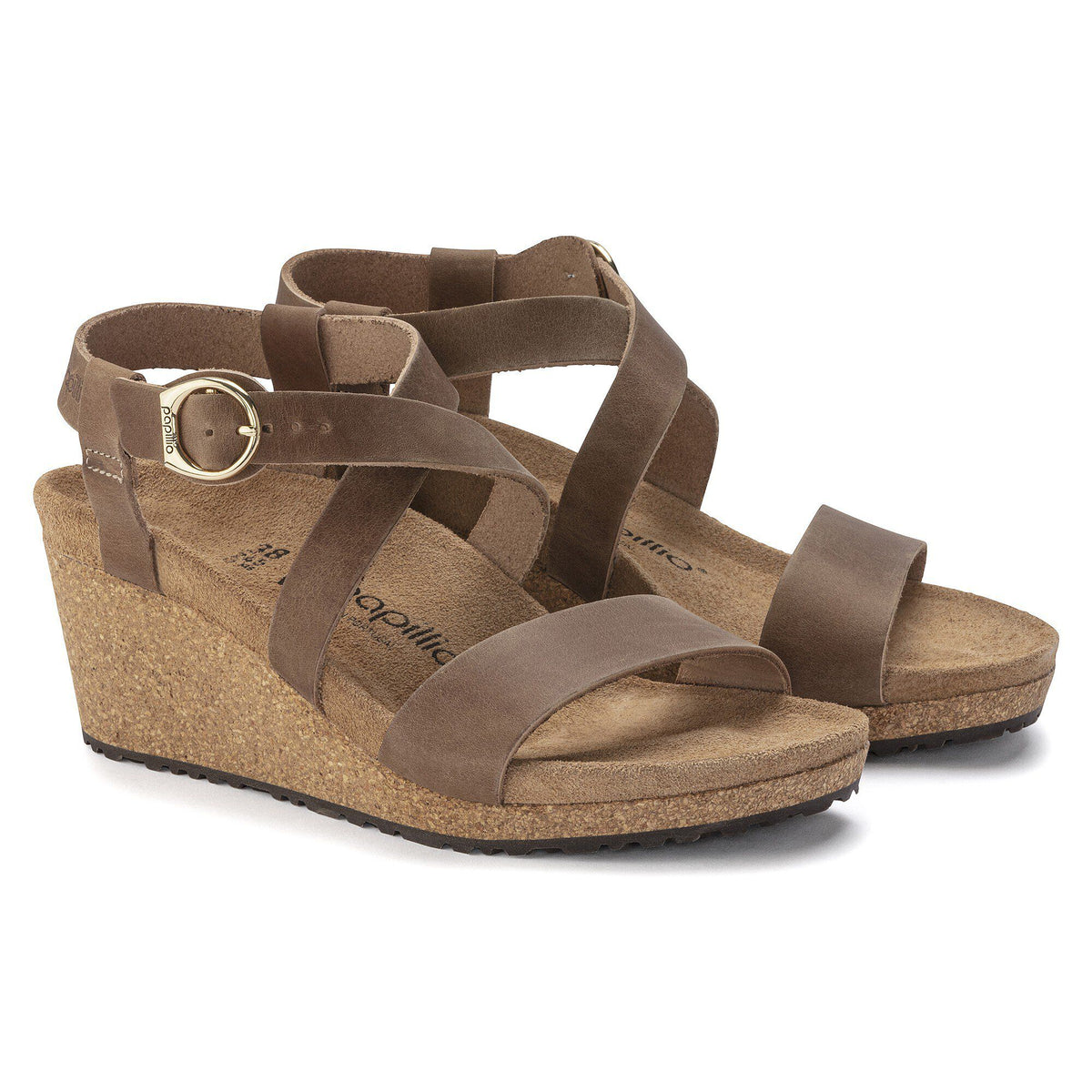 Sibyl Oiled Leather in Color Cognac | Birkenstock