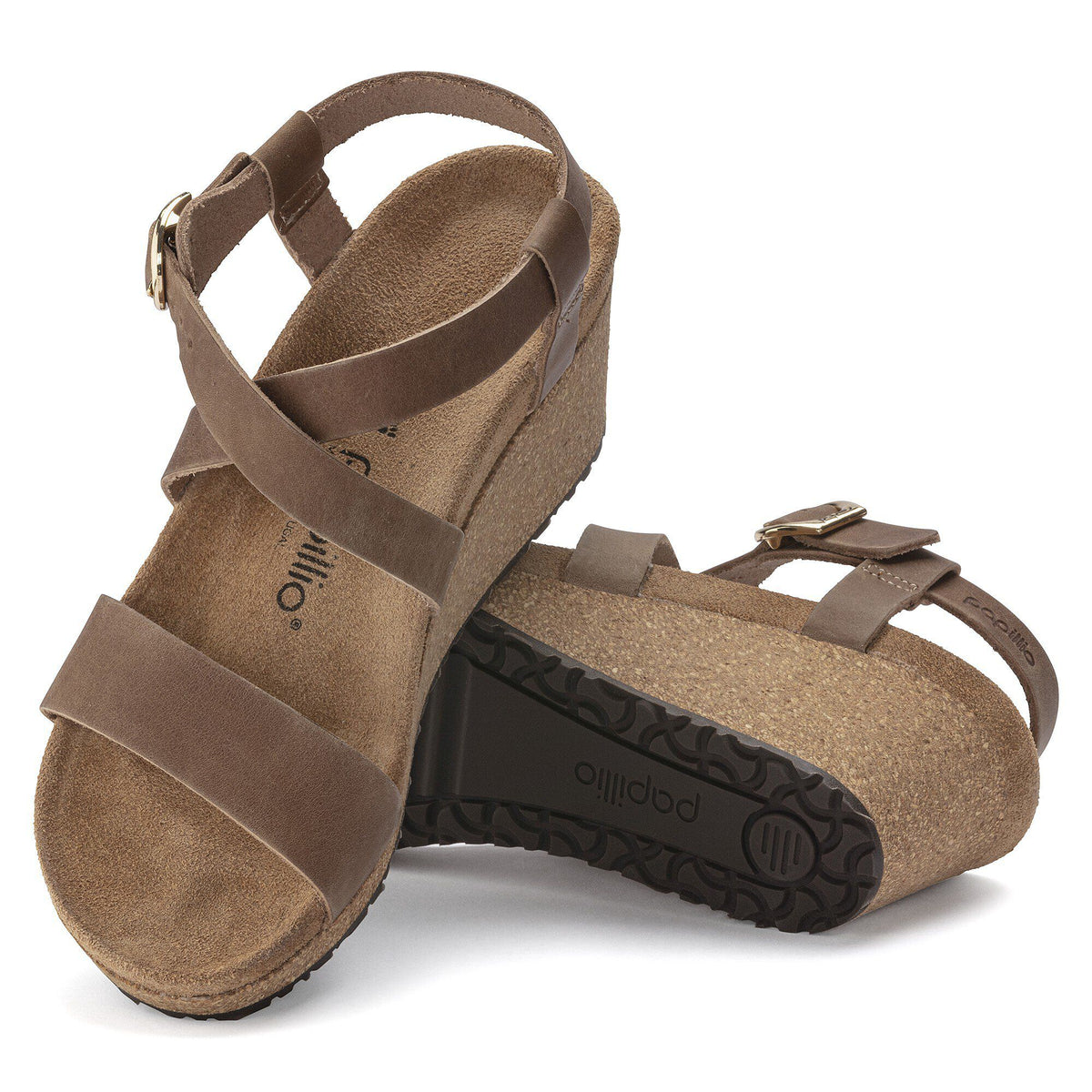 Sibyl Oiled Leather in Color Cognac | Birkenstock