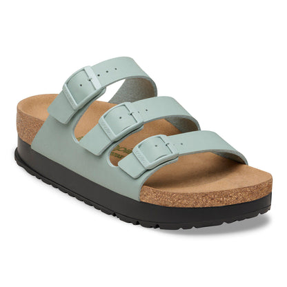 Florida Vegan Flex Platform Birko-Flor in Color Pure Sage | Birkenstock