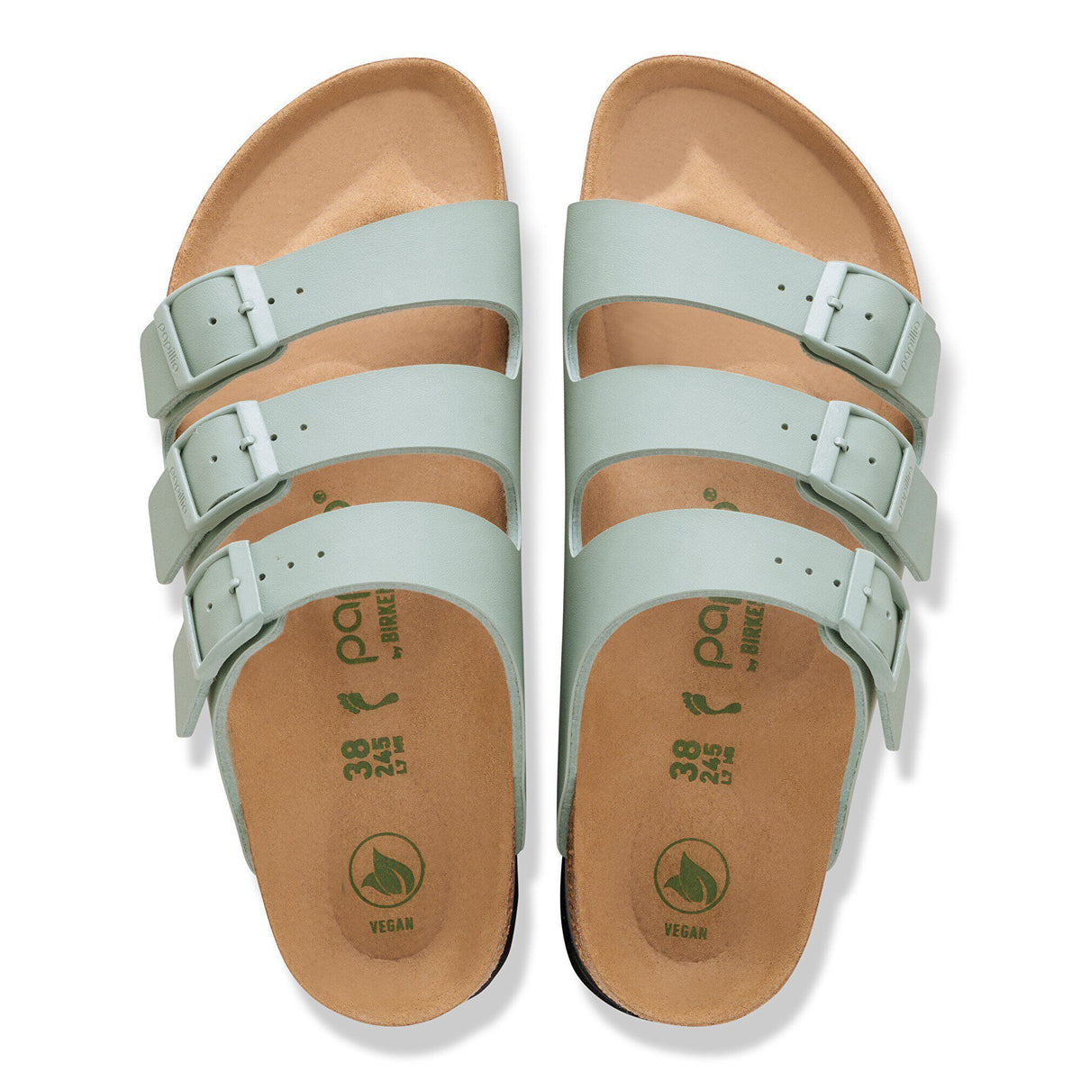 Florida Vegan Flex Platform Birko-Flor in Color Pure Sage | Birkenstock