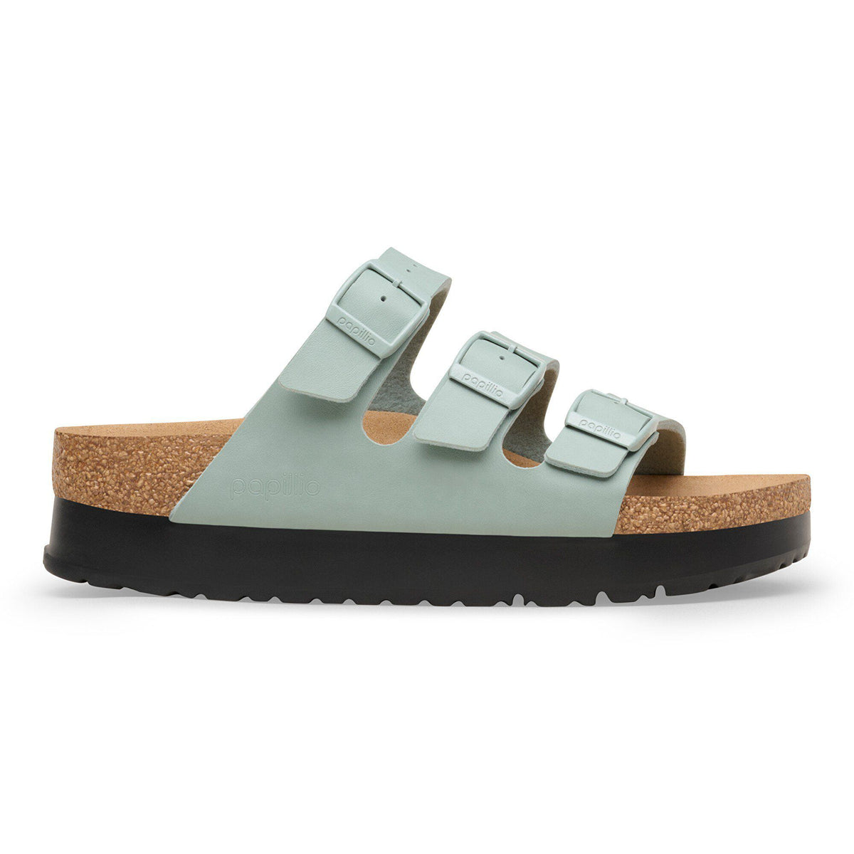 Florida Vegan Flex Platform Birko-Flor in Color Pure Sage | Birkenstock