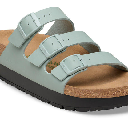 Florida Vegan Flex Platform Birko-Flor in Color Pure Sage | Birkenstock