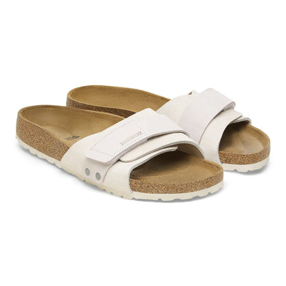 Oita Suede Leather in Color Antique White | Birkenstock