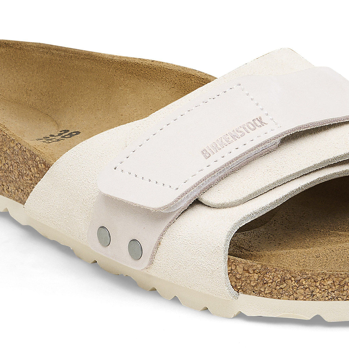 Oita Suede Leather in Color Antique White | Birkenstock
