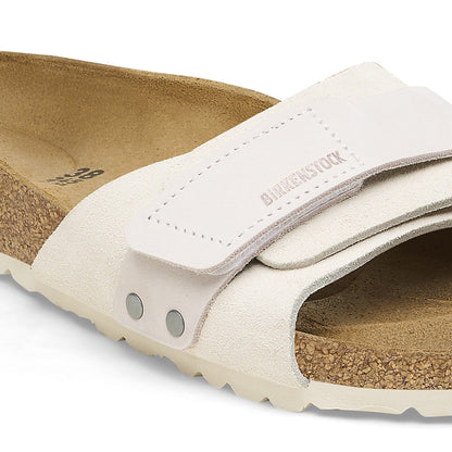 Oita Suede Leather in Color Antique White | Birkenstock