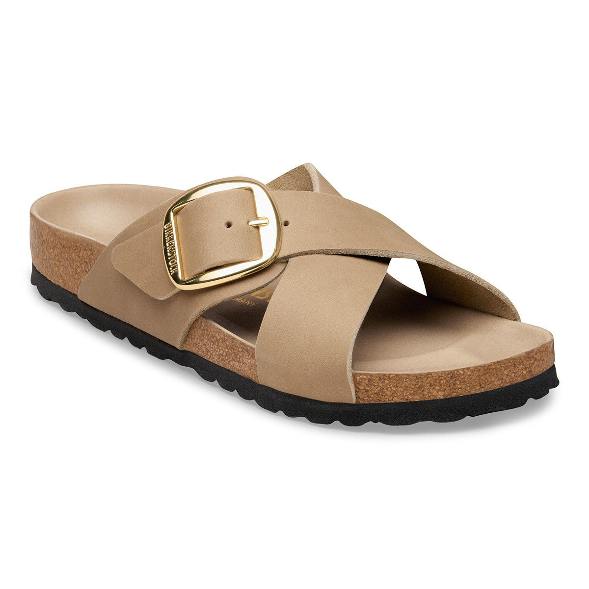 Siena Big Buckle Oiled Leather in Color Tobacco Brown | Birkenstock