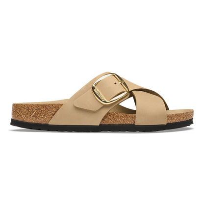 Siena Big Buckle Oiled Leather in Color Tobacco Brown | Birkenstock