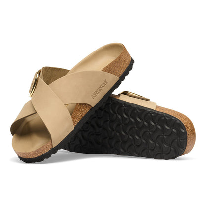 Siena Big Buckle Oiled Leather in Color Tobacco Brown | Birkenstock