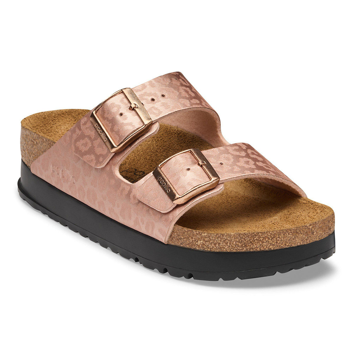 Arizona Flex Platform Birko-Flor in Color Electric Metallic Leo Copper | Birkenstock